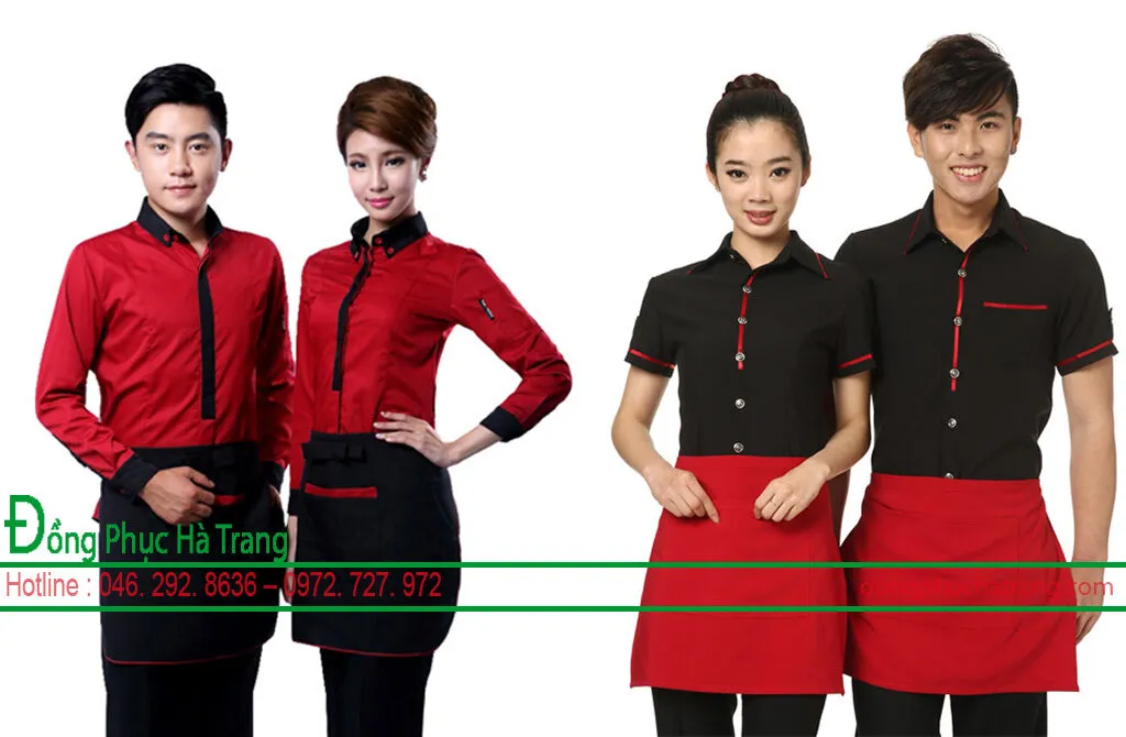 Đồng phục phục vụ khách sạn