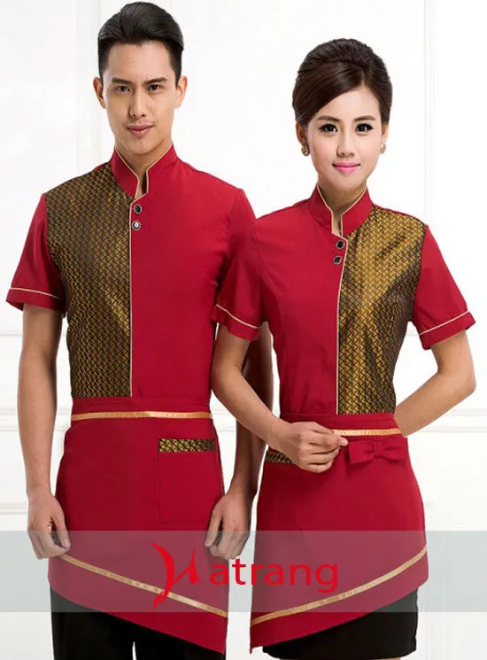 Đồng phục tạp dề nhà hàng khách sạn