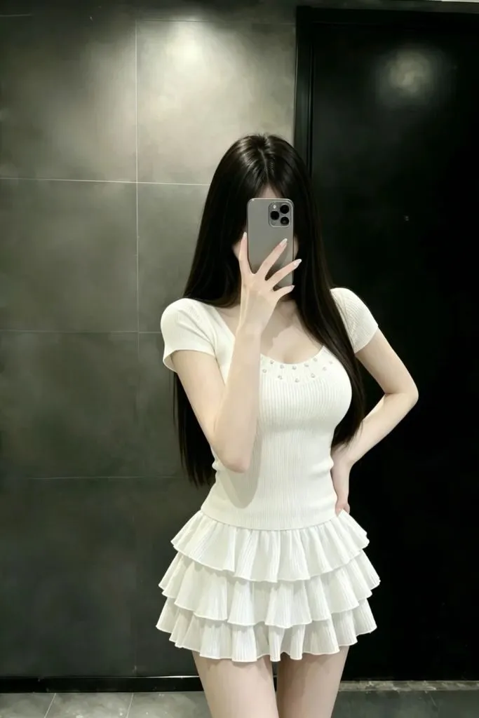 Gái xinh che mặt khoe thân hình gợi cảm