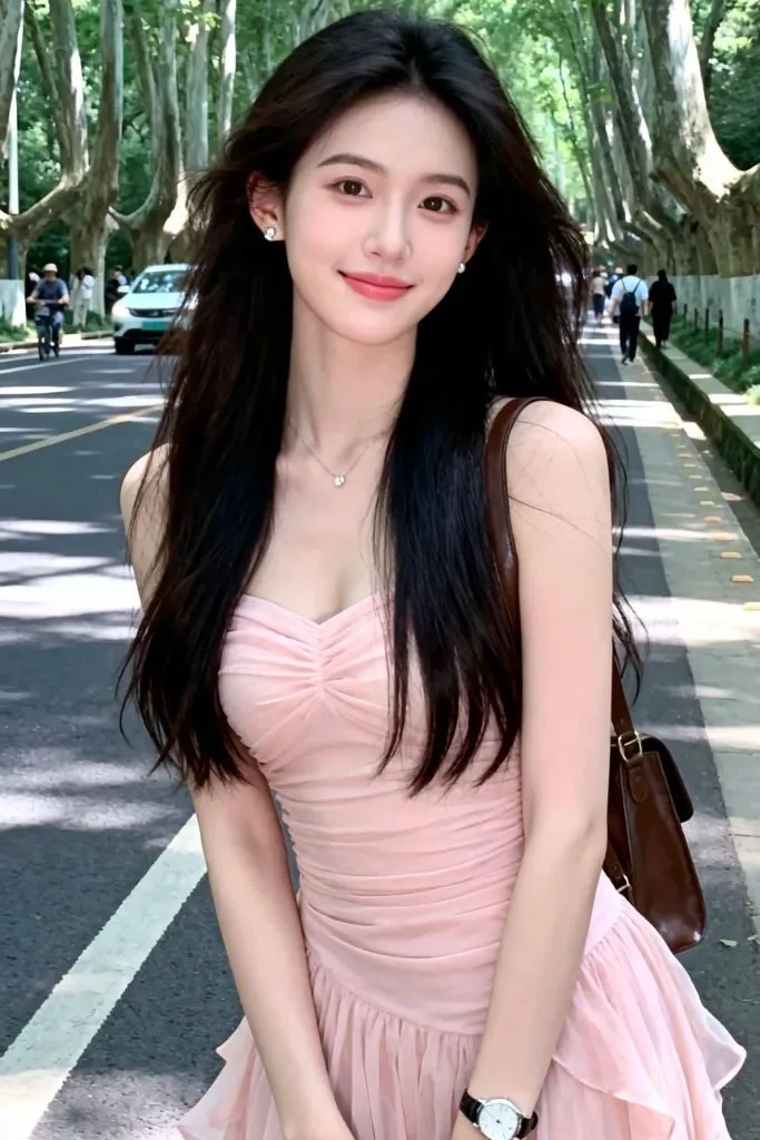 Ảnh gái cute cùng nụ cười duyên dáng