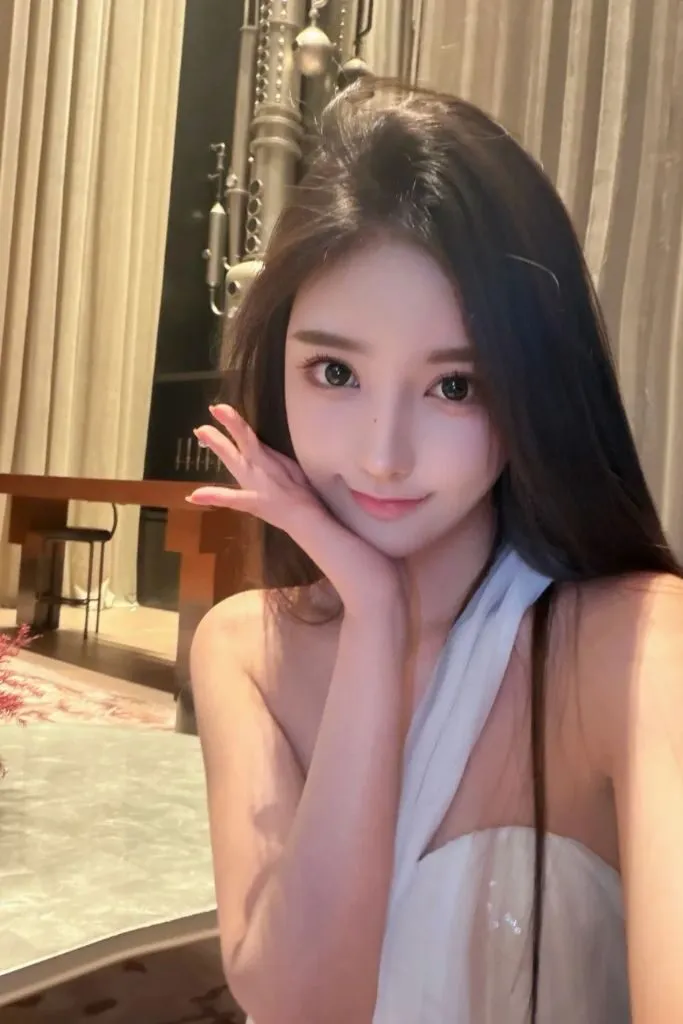 Gái xinh có đôi mắt long lanh