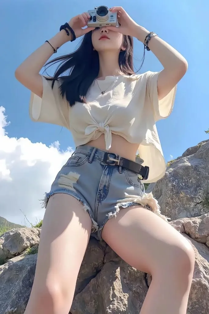 Gái xinh phong cách đường phố