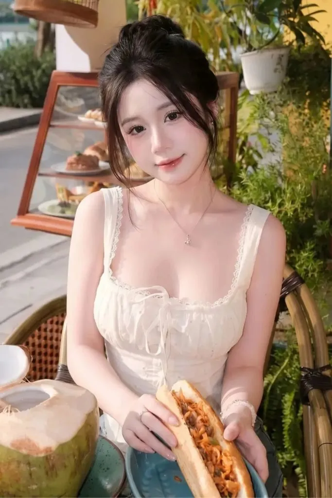 Ảnh gái xinh phong cách nàng thơ quyến rũ