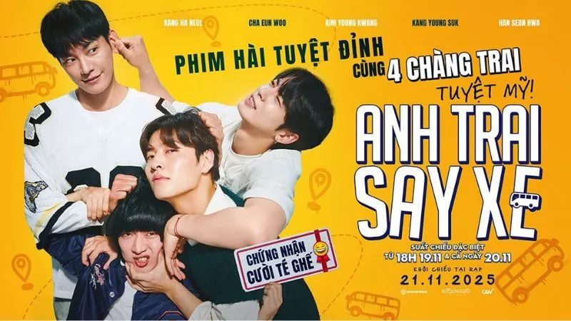 Anh trai say xe là tác phẩm điện ảnh Hàn Quốc có tên gốc The First Ride