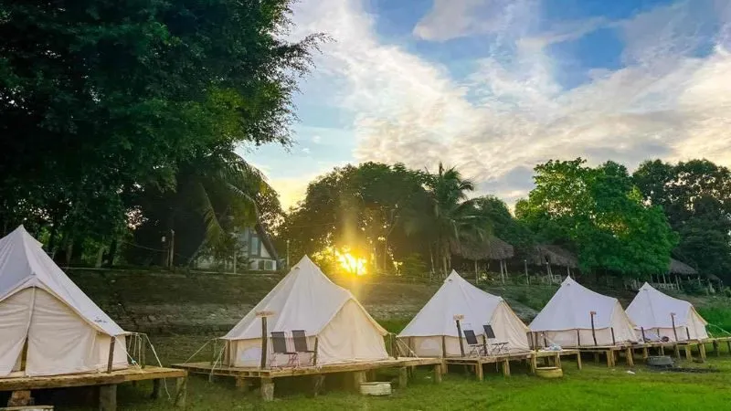 Mada Lakeview Camping nằm tại khu vực Ấp 1, Trị An, Đồng Nai